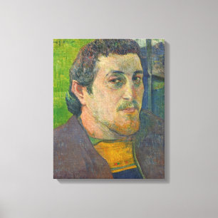 Toile Paul Gauguin Autoportrait dédié à Carriere