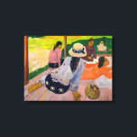 Toile Paul Gauguin - La Siesta<br><div class="desc">La Sieste - Paul Gauguin,  Huile sur toile,  1892-1894</div>