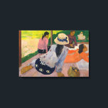 Toile Paul Gauguin - La Siesta<br><div class="desc">La Siesta de Paul Gauguin,  vers 1892-1892. Huile sur toile.</div>