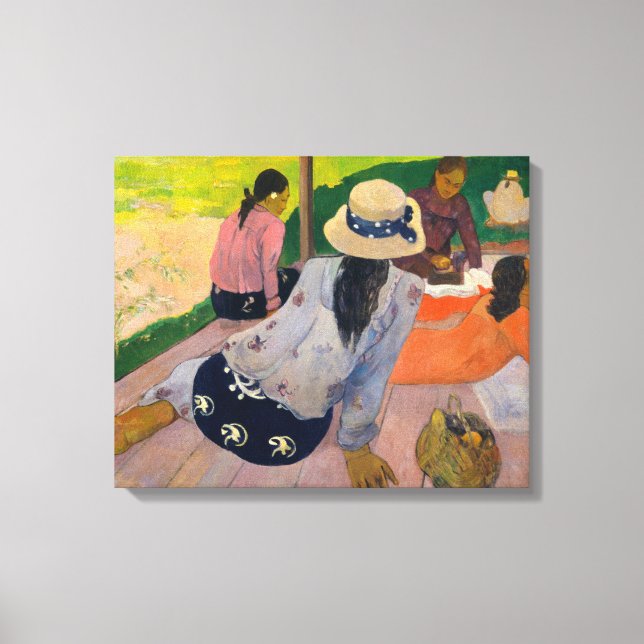Toile Paul Gauguin - La Siesta (Recto)