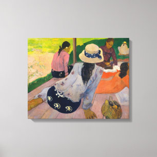 Toile Paul Gauguin - la sièste