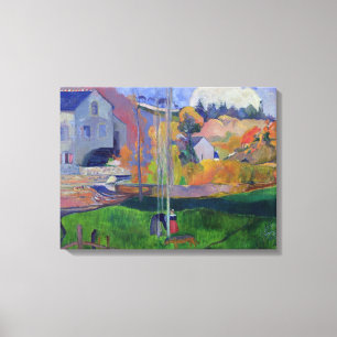 Toile Paul Gauguin Paysage breton : le David Mill,
