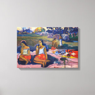 Toile Paul Gauguin - Source sacrée, Douces rêves