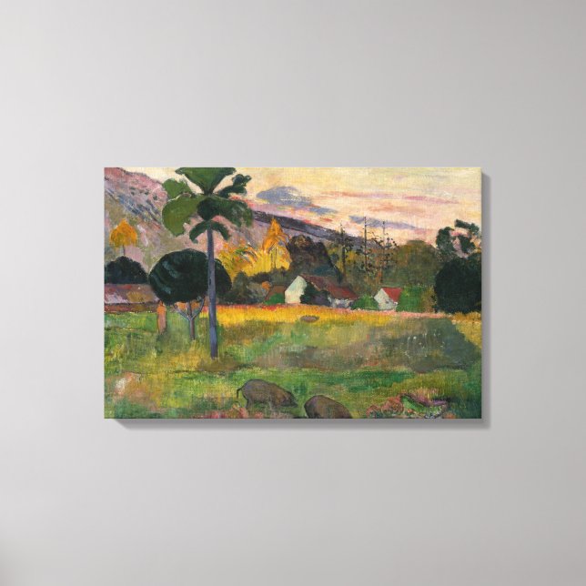 Toile Paul Gauguin - Venez ici (Recto)