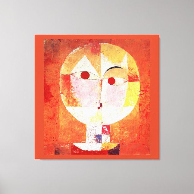 Toile Paul Klee Senecio (Recto)