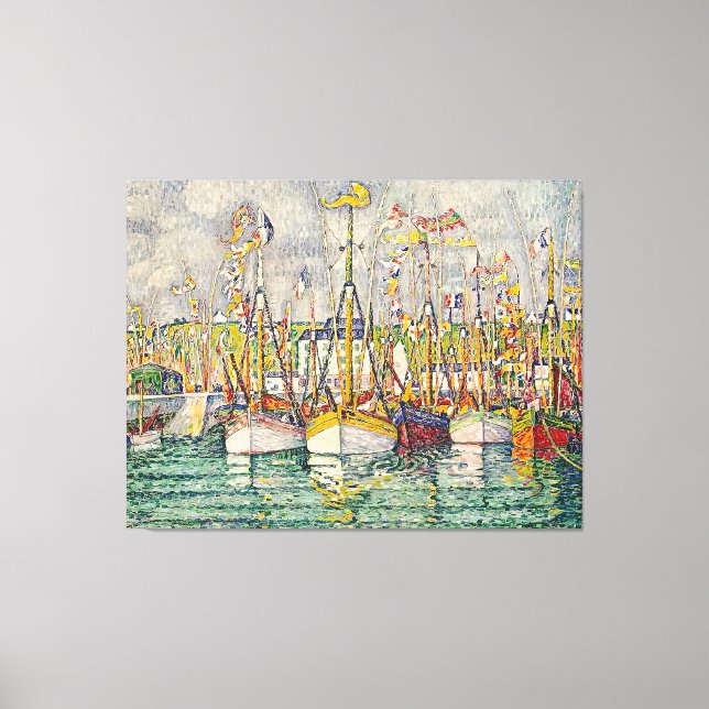 Toile Paul Signac art style (Recto)