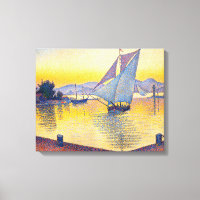 Paul Signac - Le Port au coucher du soleil, Opus 2