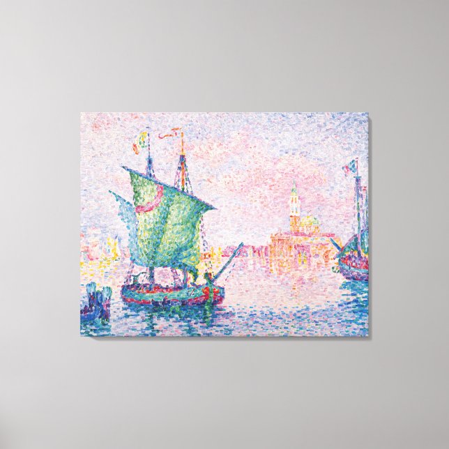 Toile Paul Signac - Venise, Le Nuage Rose (Recto)