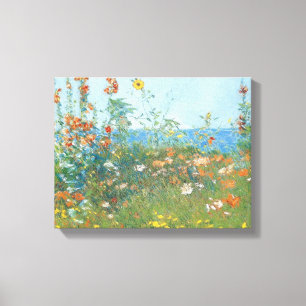 Toile Pavots de Hassam les ", île des bancs" -
