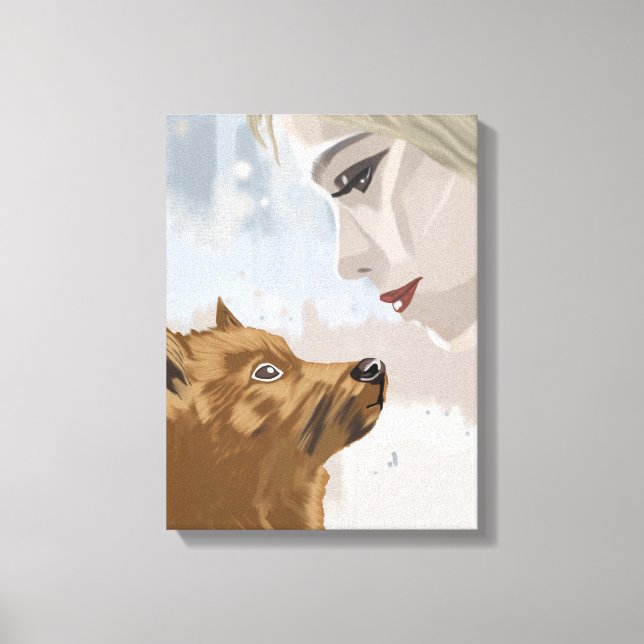 Toile Paw and Pulse II – Le lien entre l'animal et l'hum (Recto)