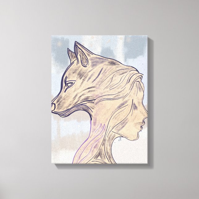 Toile Paw and Still II – Silent Companionship (Recto)