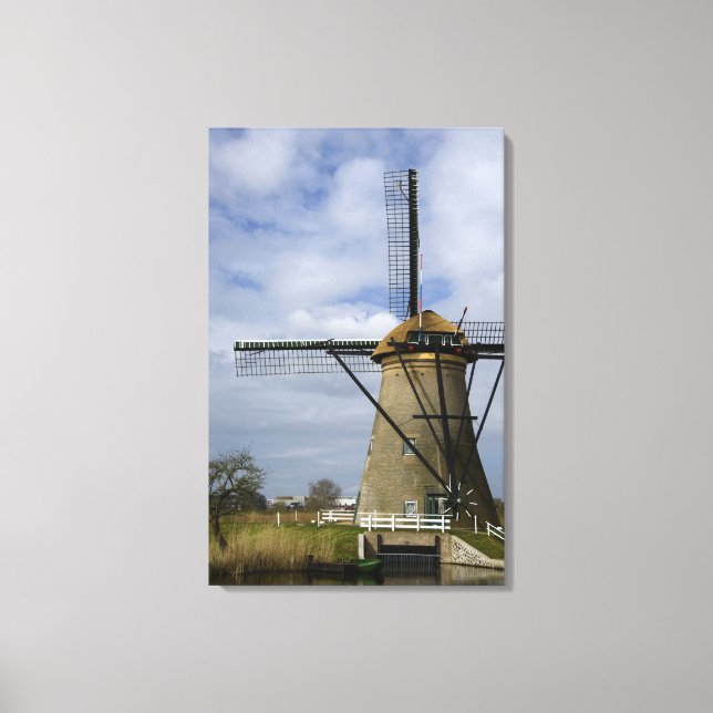 Toile Pays-Bas (alias Holland), Kinderdijk. 19 (Recto)