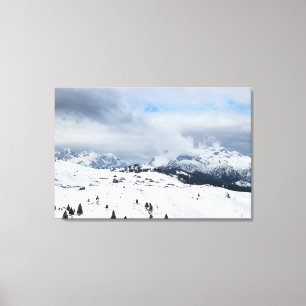Toile Pays des merveilles hivernales à Velika Planina, S