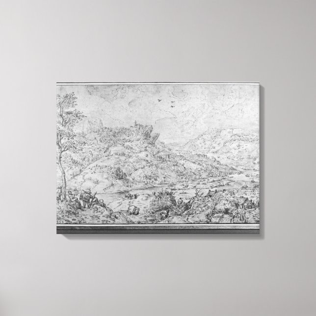 Toile Paysage, 1553 (Recto)