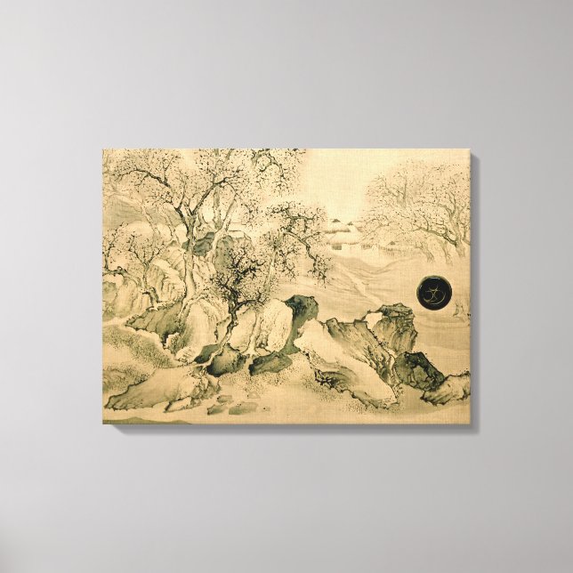 Toile Paysage, 1771 (Recto)