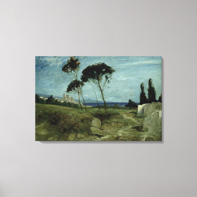 Toile Paysage à Nettuno, 1887 (Recto)