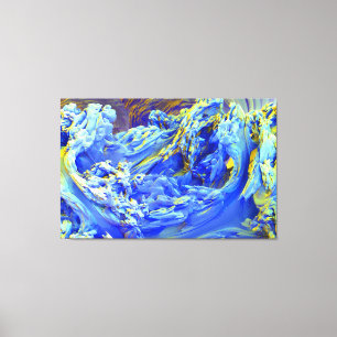 Toile Paysage Abstrait