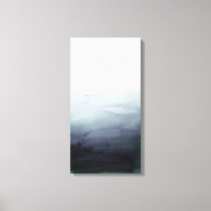 Toile Paysage brumeux d'abrégé sur matin