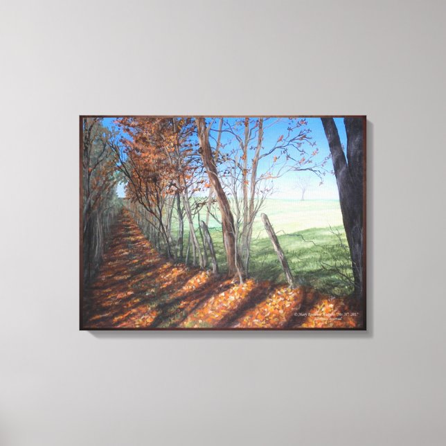 Toile Paysage "Country Road" (Recto)