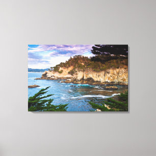 Toile Paysage de falaise côtière