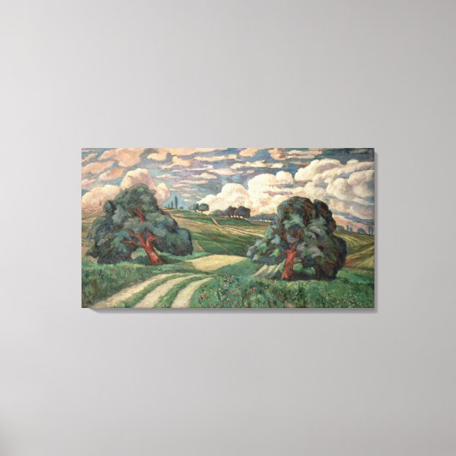 Toile Paysage de Fauve (Recto)