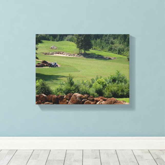 Toile paysage de golf (Insitu (Plancher de Bois))