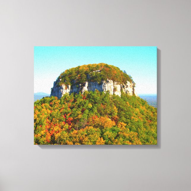 Toile Paysage de montagne magnifique (Recto)