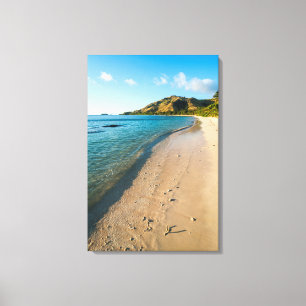 Toile Paysage de plage tropicale, Fidji