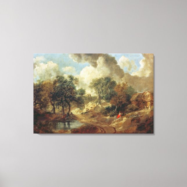Toile Paysage de Suffolk, 1748 (Recto)
