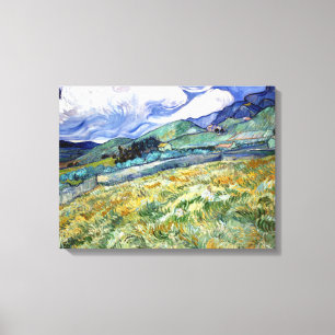 Toile Paysage de Vincent van Gogh de Saint-Remy