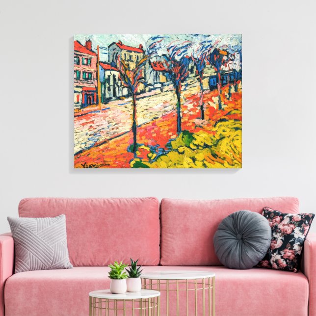 Toile Paysage des banlieues | Maurice de Vlaminck | (Insitu(Salon))