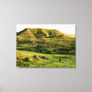 Toile Paysage d'été du Dakota du Nord1