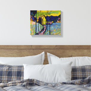 Toile Paysage d'hiver par Wassily Kandinsky