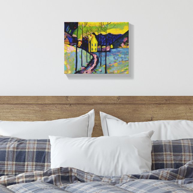 Toile Paysage d'hiver par Wassily Kandinsky (Insitu(Chambre))