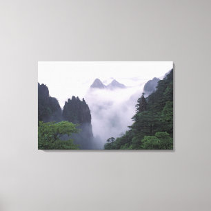 Toile Paysage du Mt. Huangshan (Montagne Jaune) dans