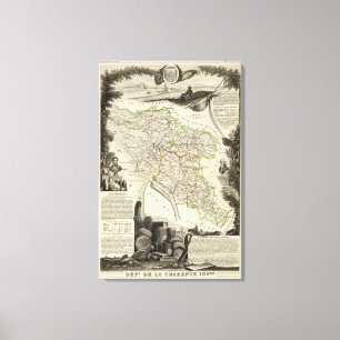 Toile Paysage et forêt