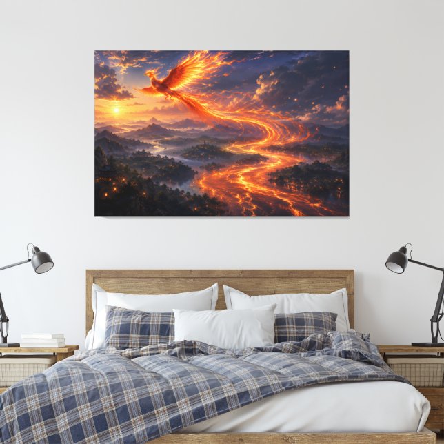 Toile Paysage fantastique de la rivière de lumière de Ph (Insitu(Chambre))