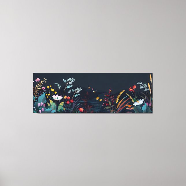 Toile Paysage floral de rêve 2 (Recto)
