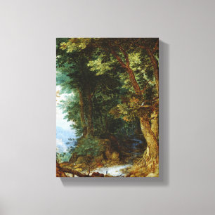 Toile Paysage forestier