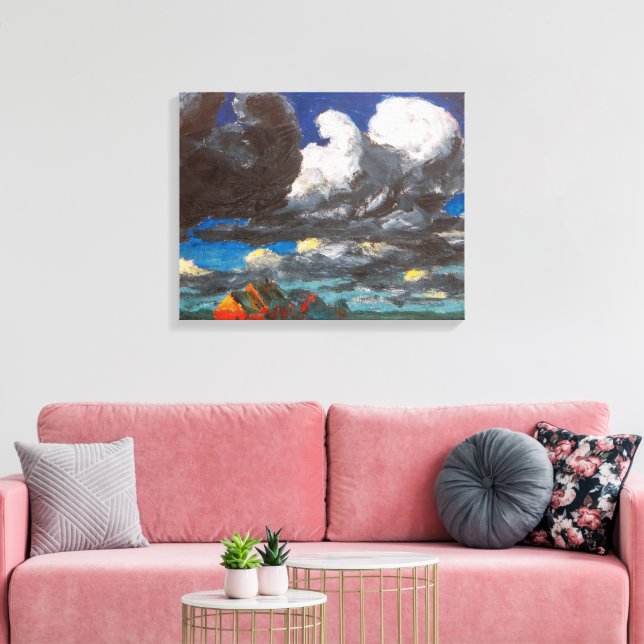 Toile Paysage, Frise du Nord | Emil Nolde | (Insitu(Salon))