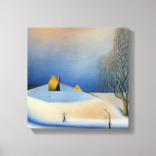 Toile Paysage hivernal