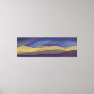 Toile Paysage marin abstrait Dunes fracturées 15