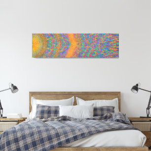 Toile Paysage marin abstrait Vagues fracturées 27