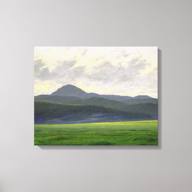 Toile Paysage montagneux (Recto)
