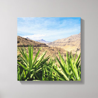 Toile Paysage montagneux de Grande Canarie