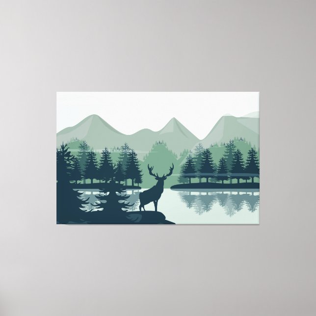 Toile Paysage naturel (Recto)