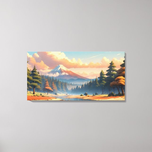 Toile Paysage naturel magnifique (Recto)