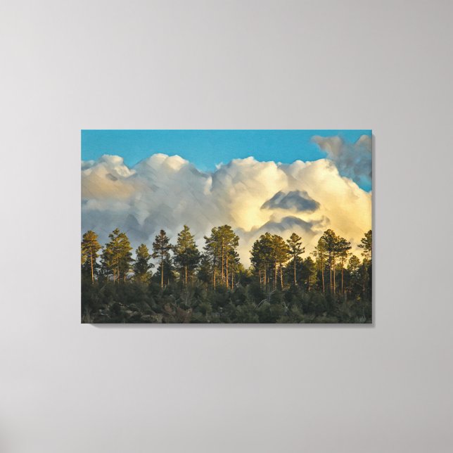 TOILE PAYSAGE OCCIDENTAL (Recto)