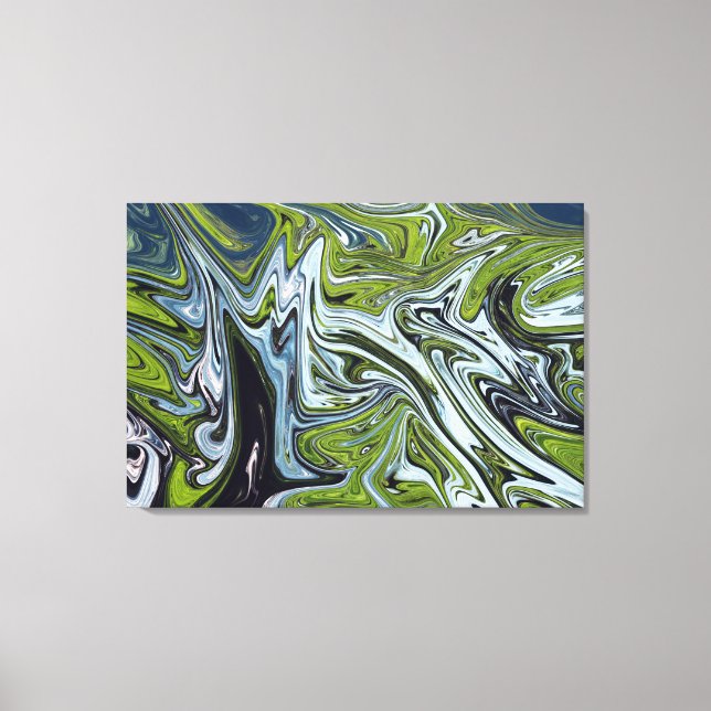 Toile Paysage peinture Abstraite | Meilleur art (Recto)