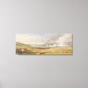 Toile Paysage près de Swansea, sud du pays de Galles